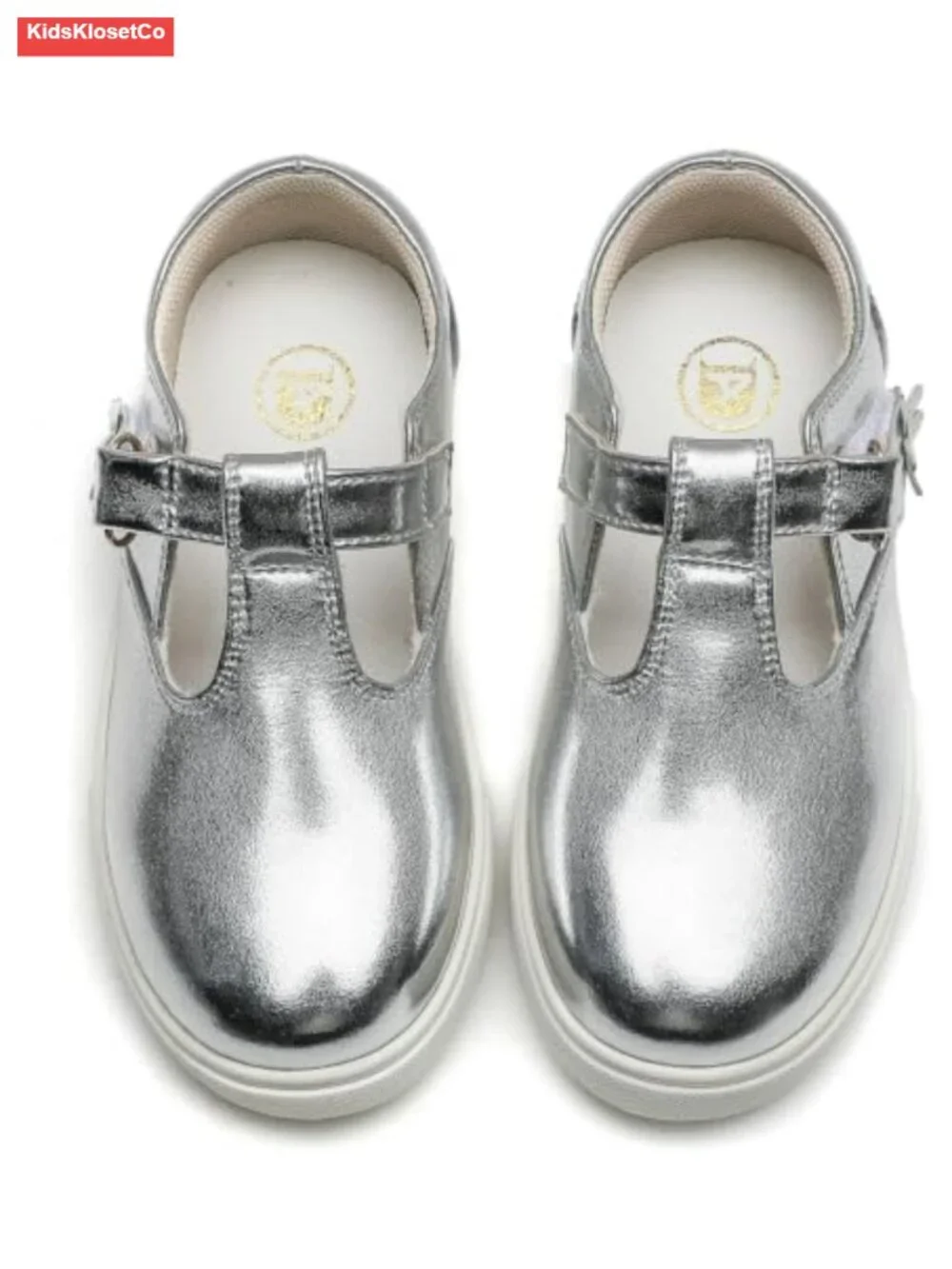 Girls Mary Jane Flats T-Strap School Shoes Cute Flowers Non-Slip